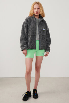 American Vintage Dunkelgraue Jacke