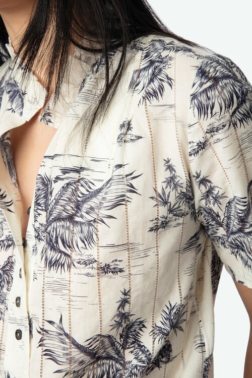 Zadig & Voltaire Ecru Bluse