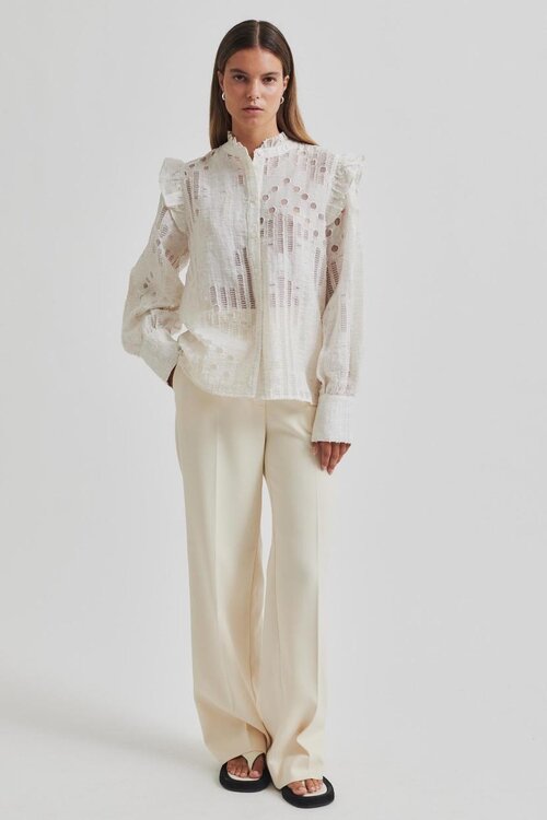 Second Female Off White Nete Rüschenhemd