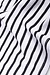 10Days white/black DAS KLEINE T-SHIRT LEINEN STREIFEN