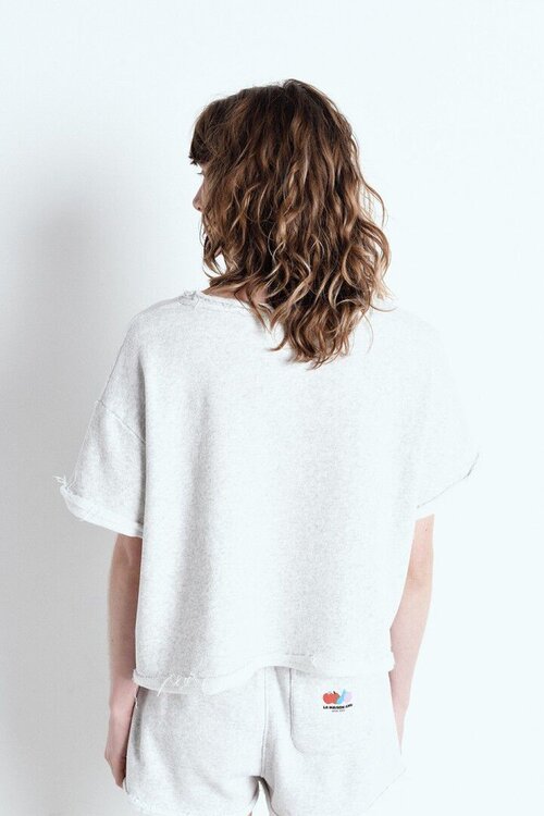 American Vintage Hellgraues T-Shirt