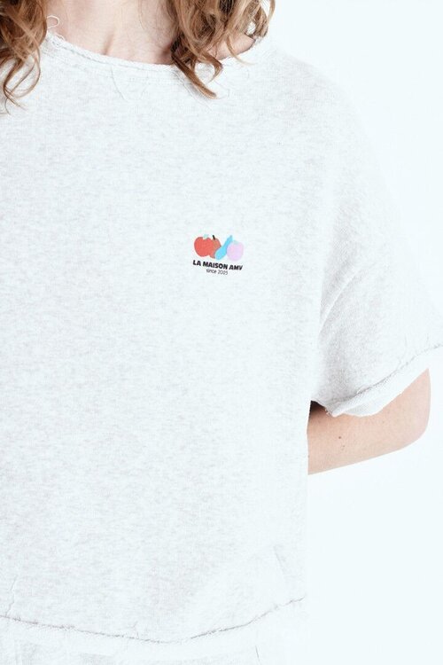 American Vintage Hellgraues T-Shirt