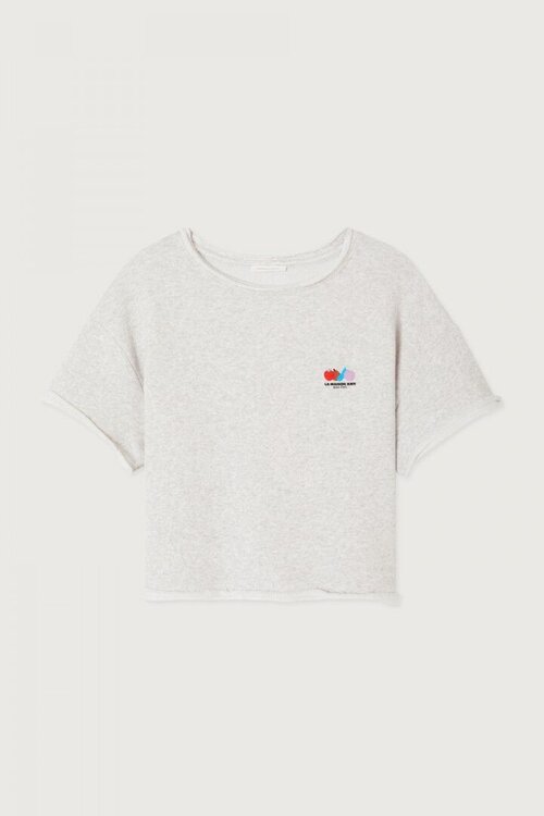 American Vintage Hellgraues T-Shirt