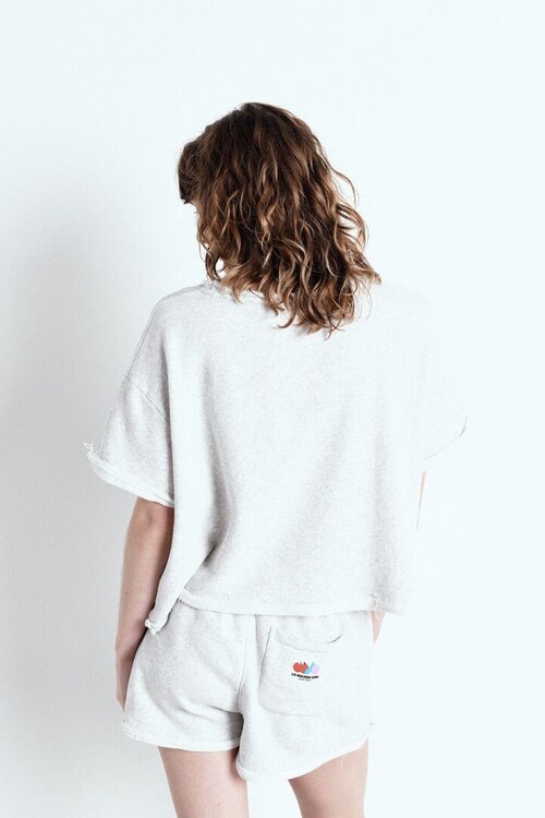 American Vintage Hellgraue Shorts