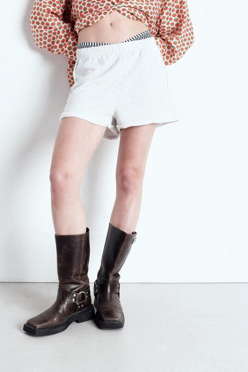 American Vintage Hellgraue Shorts