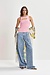 Essentiel Antwerp Rosa geripptes Tanktop