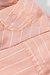 10Days Pfirsichfarbene Bluse mit Voile-Streifen