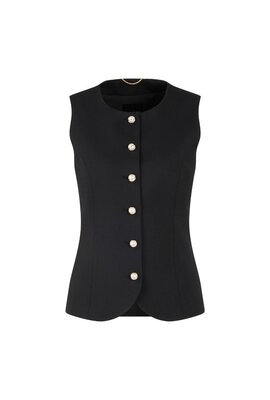 Marc Cain Schwarze Weste Marc Cain Schwarze Weste