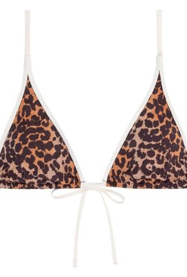 Love Stories Leopard Bikini-Oberteil