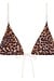 Love Stories Leopard Bikini Top