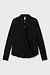10Days Black wrap blouse