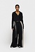 10Days Black wrap blouse