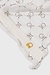 10Days Ecru scarf monogram