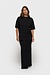 10Days Black oversized tee jersey