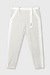10Days Soft White Melee belted cropped jogger tape