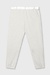 10Days Soft White Melee belted cropped jogger tape