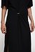 10Days Black tee dress gathering
