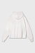10Days Ecru statement logo hoodie