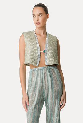 Forte_Forte Lurex Weste