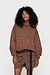 10Days Trüffel Statement Logo Hoodie
