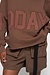 10Days Trüffel Statement Logo Hoodie