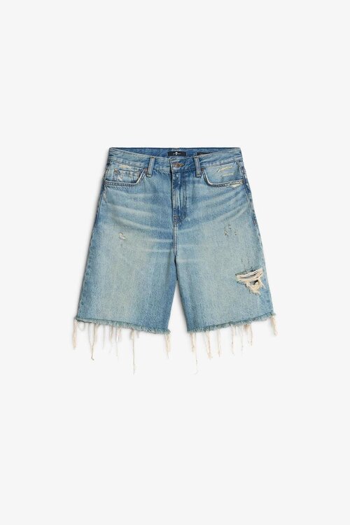 7 For All Mankind Denim Lola Shorts Kupfer