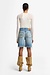 7 For All Mankind Denim Lola Shorts Kupfer