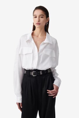 IRO Weiße Bluse