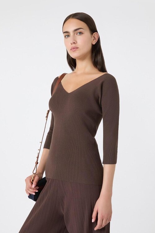 Max Mara Weekend Schokoladenpullover