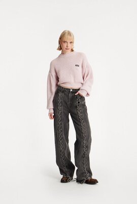 Rotate Schwarze Jeans
