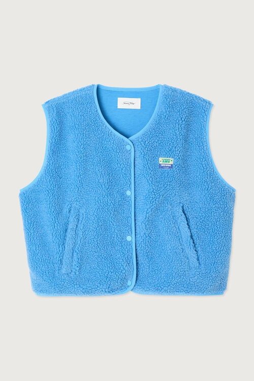 American Vintage Blaue Weste