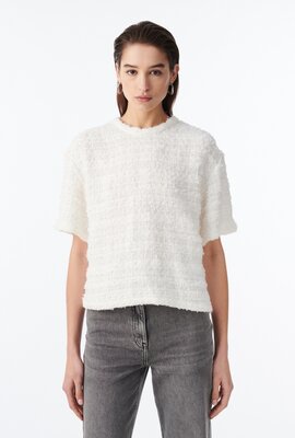 IRO Weißer Pullover
