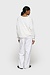 10Days Optic White gerade geschnittene Twill-Hose