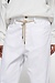 10Days Optic White gerade geschnittene Twill-Hose