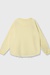 10Days Pastellgelber Pullover mit rohem Rand