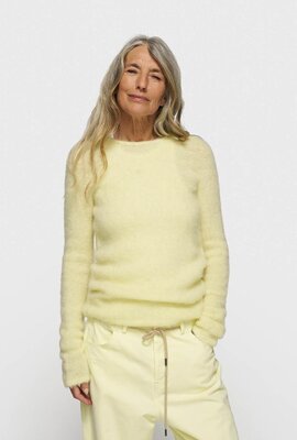 10Days Pastellgelber weicher Strickpullover