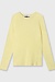 10Days Pastellgelber weicher Strickpullover