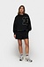 10Days Schwarzer Baseball-Pullover 10