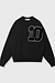 10Days Schwarzer Baseball-Pullover 10