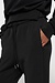 10Days Schwarzer weicher Scuba-Cropped-Pullover