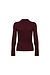 Co'couture Bordeaux Bonny Polo Pullover