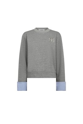 Co'couture Grauer Pullover