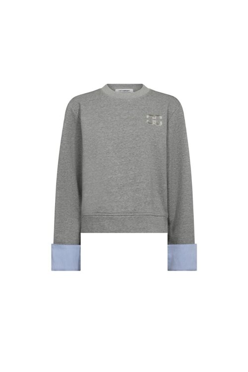 Co'couture Grauer Pullover