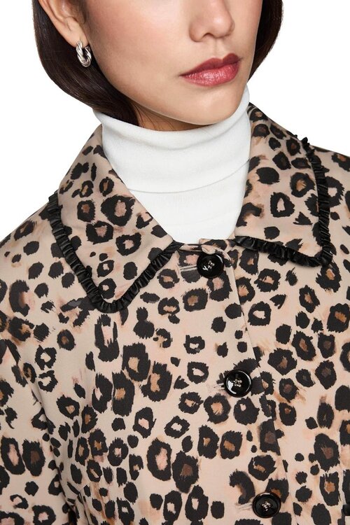 Marc Cain Leoparden Kurze Jacke