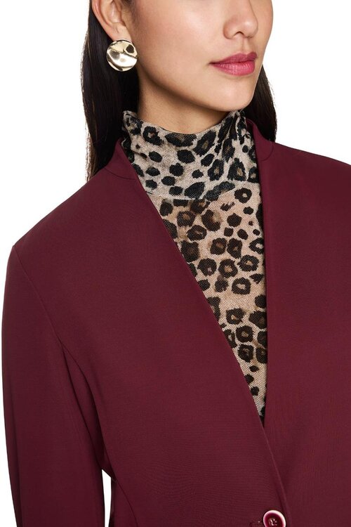 Marc Cain Bordeaux Blazer