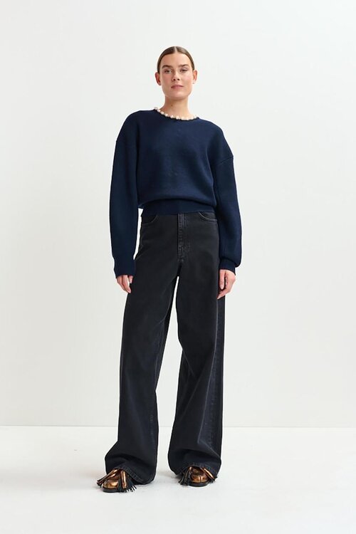 Essentiel Antwerp Marineblauer Pullover