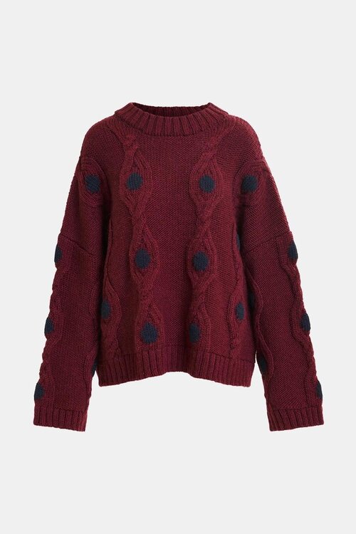 Essentiel Antwerp Bordeaux Pullover