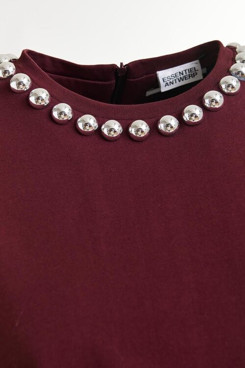 Essentiel Antwerp Bordeaux T-Shirt