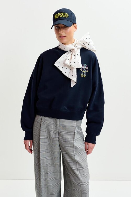 Essentiel Antwerp Marineblauer Pullover