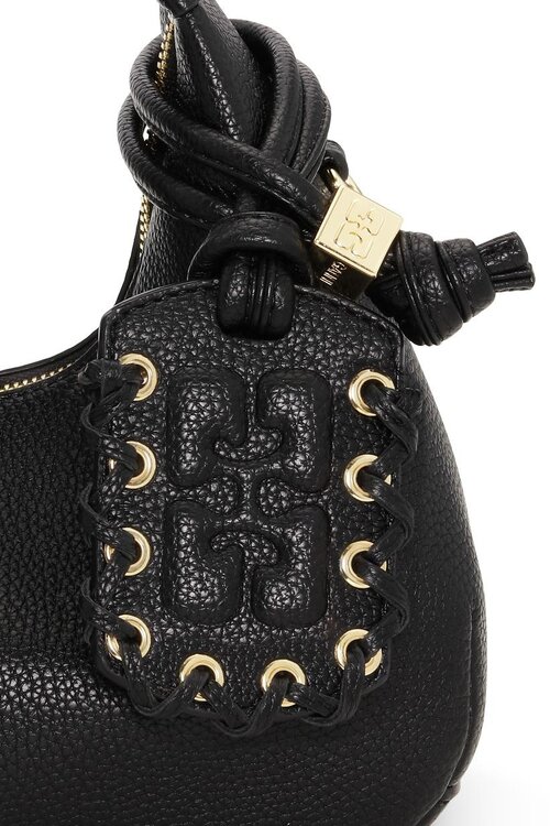 Ganni Schwarze Tasche